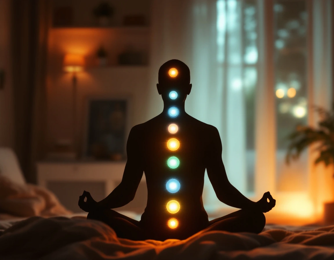 Séance d'alignement des chakras élargis à distance en visio