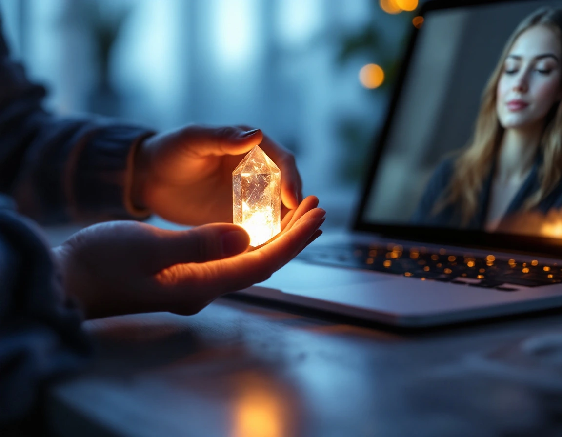 Séance de radiesthésie au pendule à distance en visio
